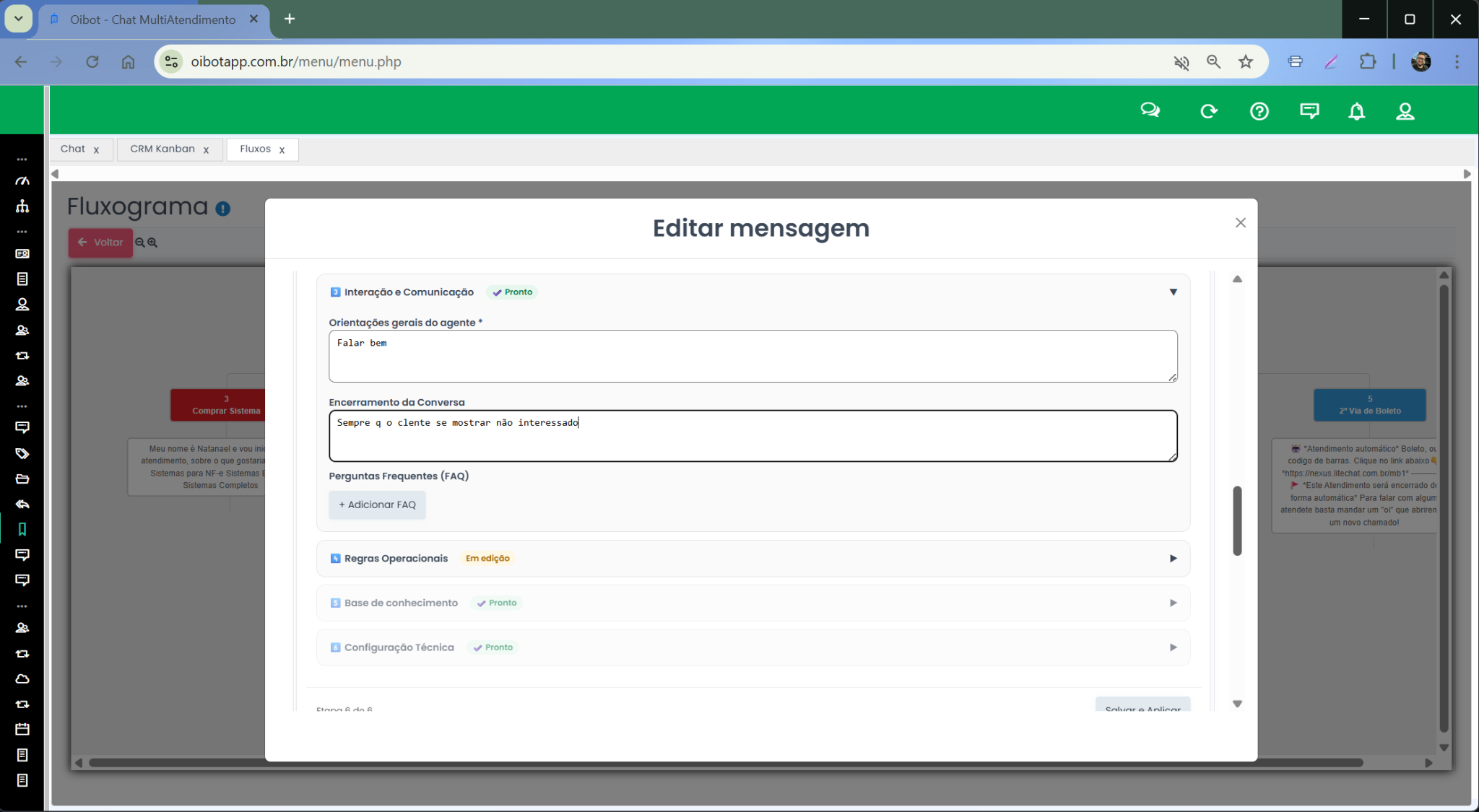 Interação e comunicação